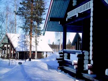 Фото номера Коттедж - Revontulimökki Шале Lomakeskus Revontuli Cottages г. Ханкасалми 10